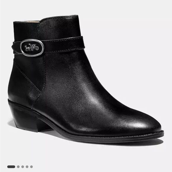 COACH DYLAN BOOTIES SHOES SIZE 9.5 - Picture 1 of 13